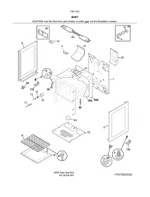 Body parts for Kenmore Range 790.73232314 (79073232314, 790 73232314) from AppliancePartsPros.com