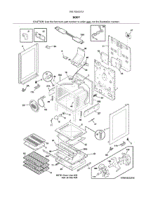 Body parts for Kenmore Range 790.74343312 (79074343312, 790 74343312) from AppliancePartsPros.com