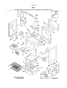 Body parts for Kenmore Range 790.74239312 (79074239312, 790 74239312) from AppliancePartsPros.com