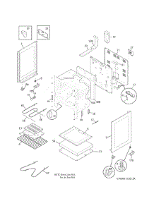 Body parts for Kenmore Range 790.97013510 (79097013510, 790 97013510) from AppliancePartsPros.com