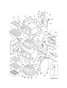 Body parts for Kenmore Range 790.97613410 (79097613410, 790 97613410) from AppliancePartsPros.com