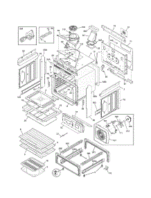Body parts for Kenmore Range 790.32613310 (79032613310, 790 32613310) from AppliancePartsPros.com
