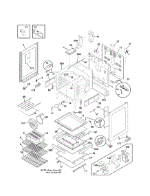 Body parts for Kenmore Range 790.94243310 (79094243310, 790 94243310) from AppliancePartsPros.com