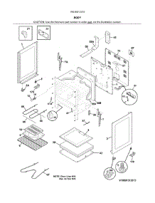 Body parts for Kenmore Range 790.93013310 (79093013310, 790 93013310) from AppliancePartsPros.com