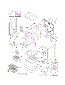 Body parts for Kenmore Range 790.94159310 (79094159310, 790 94159310) from AppliancePartsPros.com