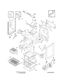 Body parts for Kenmore Range 790.74033310 (79074033310, 790 74033310) from AppliancePartsPros.com