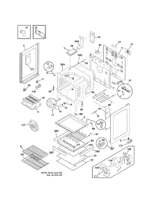 Body parts for Kenmore Range 790.92709015 (79092709015, 790 92709015) from AppliancePartsPros.com