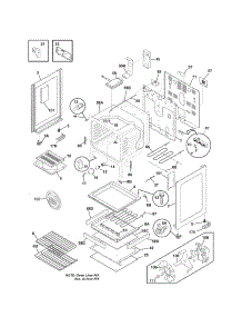 Body parts for Kenmore Range 790.92703015 (79092703015, 790 92703015) from AppliancePartsPros.com
