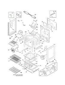 Body parts for Kenmore Range 790.72319015 (79072319015, 790 72319015) from AppliancePartsPros.com