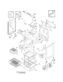 Body parts for Kenmore Range 790.72603013 (79072603013, 790 72603013) from AppliancePartsPros.com