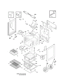 Body parts for Kenmore Range 790.72309012 (79072309012, 790 72309012) from AppliancePartsPros.com