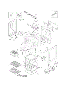 Body parts for Kenmore Range 790.72633212 (79072633212, 790 72633212) from AppliancePartsPros.com