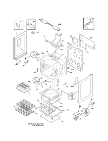 Body parts for Kenmore Range 790.72609012 (79072609012, 790 72609012) from AppliancePartsPros.com