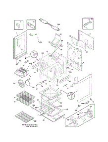 Body parts for Kenmore Range 790.72311111 (79072311111, 790 72311111) from AppliancePartsPros.com