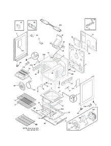 Body parts for Kenmore Range 790.72312014 (79072312014, 790 72312014) from AppliancePartsPros.com