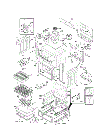 Body parts for Kenmore Range 790.46893905 (79046893905, 790 46893905) from AppliancePartsPros.com