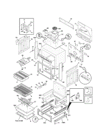Body parts for Kenmore Range 790.46899904 (79046899904, 790 46899904) from AppliancePartsPros.com