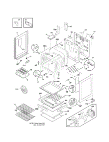 Body parts for Kenmore Range 790.92703014 (79092703014, 790 92703014) from AppliancePartsPros.com