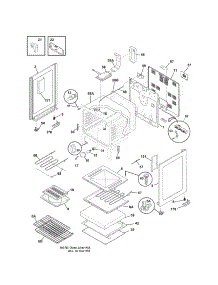 Body parts for Kenmore Range 790.92604014 (79092604014, 790 92604014) from AppliancePartsPros.com
