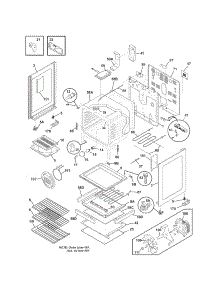 Body parts for Kenmore Range 790.92809013 (79092809013, 790 92809013) from AppliancePartsPros.com