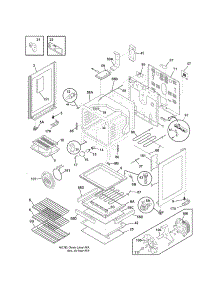Body parts for Kenmore Range 790.92803014 (79092803014, 790 92803014) from AppliancePartsPros.com