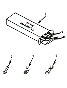 Wire Harnesses And Components parts for Kenmore Range 911.9328710 (9119328710, 911 9328710) from AppliancePartsPros.com