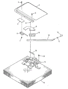 Power Lock Section parts for Kenmore Range 911.9328710 (9119328710, 911 9328710) from AppliancePartsPros.com