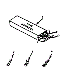 Wire Harnesses And Components parts for Kenmore Range 911.9388710 (9119388710, 911 9388710) from AppliancePartsPros.com