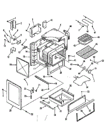 Body Section parts for Kenmore Range 911.9388710 (9119388710, 911 9388710) from AppliancePartsPros.com
