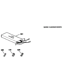 Wire Harnesses parts for Kenmore Range 911.9372991 (9119372991, 911 9372991) from AppliancePartsPros.com