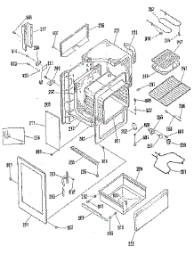 Body Section parts for Kenmore Range 911.9372590 (9119372590, 911 9372590) from AppliancePartsPros.com