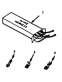 Wire Harness And Components parts for Kenmore Range 911.9328810 (9119328810, 911 9328810) from AppliancePartsPros.com