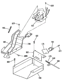 Door Lock Section parts for Kenmore Range 911.3672991 (9113672991, 911 3672991) from AppliancePartsPros.com
