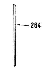 Optional Vertical Trim Extension 8078690 parts for Kenmore Range 911.3672590 (9113672590, 911 3672590) from AppliancePartsPros.com