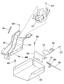 Door Lock Section parts for Kenmore Range 911.3672590 (9113672590, 911 3672590) from AppliancePartsPros.com