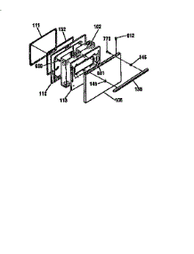 Door Model 911.64271790 Only parts for Kenmore Range 911.63271790 (91163271790, 911 63271790) from AppliancePartsPros.com