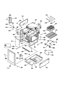 Body parts for Kenmore Range 911.93381790 (91193381790, 911 93381790) from AppliancePartsPros.com