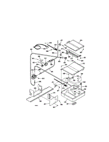 Oven Burner parts for Kenmore Range 911.36655793 (91136655793, 911 36655793) from AppliancePartsPros.com
