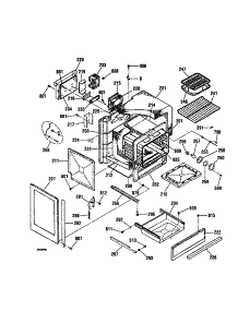Body parts for Kenmore Range 911.36655792 (91136655792, 911 36655792) from AppliancePartsPros.com