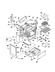 Body parts for Kenmore Range 911.9584591 (9119584591, 911 9584591) from AppliancePartsPros.com