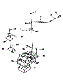 Door Lock Section parts for Kenmore Range 911.9584690 (9119584690, 911 9584690) from AppliancePartsPros.com