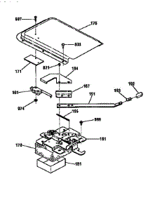 Door Lock parts for Kenmore Range 911.92485790 (91192485790, 911 92485790) from AppliancePartsPros.com