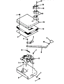Power Lock Section parts for Kenmore Range 911.3658690 (9113658690, 911 3658690) from AppliancePartsPros.com