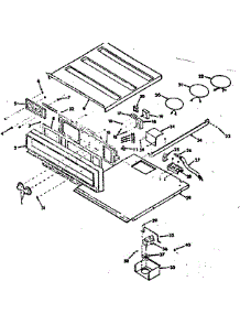 Control Section parts for Kenmore Range 850.4427891 (8504427891, 850 4427891) from AppliancePartsPros.com