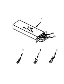 Wire Harnesses And Components parts for Kenmore Range 911.6208710 (9116208710, 911 6208710) from AppliancePartsPros.com