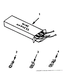 Wire Harnesses And Components parts for Kenmore Range 911.6208511 (9116208511, 911 6208511) from AppliancePartsPros.com