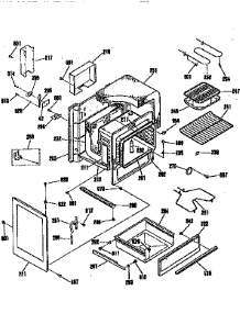 Body Section parts for Kenmore Range 911.6204191 (9116204191, 911 6204191) from AppliancePartsPros.com