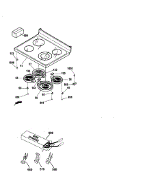 Maintop / Wiring Components parts for Kenmore Range 911.95589992 (91195589992, 911 95589992) from AppliancePartsPros.com