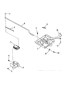Power Lock Section parts for Kenmore Range 911.9318611 (9119318611, 911 9318611) from AppliancePartsPros.com