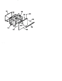 Door parts for Kenmore Range 911.93171790 (91193171790, 911 93171790) from AppliancePartsPros.com